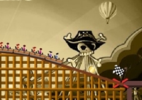 เกมส์สร้างรางรถไฟเหาะ (Rollercoaster Creator)