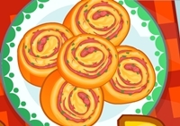 เกมส์ทำพิซซ่าม้วน (Pizza Roll)