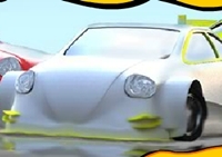 เกมส์ขับรถซิ่งระบบ 3 มิติ (Race Race 3D)