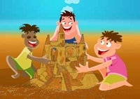 เกมส์กิจกรรมชายหาด (Naughty Beach)