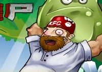 เกมส์ลุงเพี้ยนปะทะผีซอมบี้ (Crazy Uncle vs zombie)