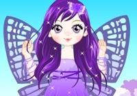 เกมส์แต่งตัวนางฟ้าชุดม่วง (Fairy of March Flower Violet)
