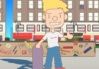 เกมส์วัยรุ่นแข่งสเก็ตบอร์ด (Skateboard)