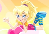 เกมส์แต่งตัวสาวน้อยนักแสดง 2 (Polly Pocket Dress Up 2)