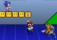 เกมส์มาริโอต่อสู้ (Vizzed Flash Bash)