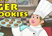 เกมส์ทำคุกกี้ขิงอ่อน (How to Bake Big Soft Ginger Cookies)