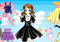 เกมส์แต่งตัวนางฟ้าติดปีก (Air Fairy Dress up)