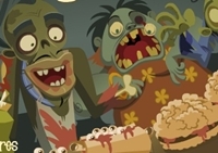 เกมส์ขายแฮมเบอร์เกอร์ซอมบี้ (Zombie Burger)