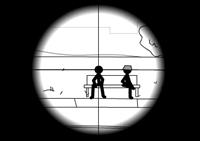 เกมส์สไนเปอร์มนุษย์ก้างปลา (stick sniper)