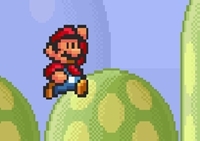 เกมส์ซุปเปอร์มาริโอผจยภัยข้ามกาลเวลา (Super Mario Hopscotch)