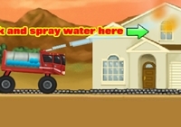 เกมส์ขับรถบรรทุกดับเพลิง (Fire Truck)