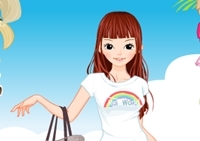 เกมส์แต่งตัวตุ๊กตาเที่ยวทะเล (Beach Doll Dress Up)