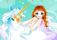 เกมส์แต่งตัวนางฟ้ากับยูนิคอร์น (Dress Up Fairy)