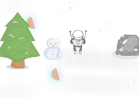 เกมส์เล่นสกีหินมะ 2 (Ski Runner 2)