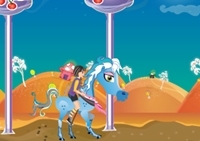 เกมส์กีฬาขี่ม้าข้ามสิ่งกีดขวาง (Pony Racing)