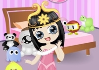 เกมส์แต่งตัวสาวน้อยในห้องของเล่น (Little Girl in Toy Room Dress Up)