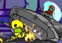 เกมส์เอเลี่ยนบุกถล่มโลก (Alien Hominid)