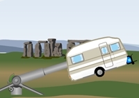 เกมส์รถตู้ลอยฟ้า (Caravan Toss)