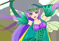 เกมส์แต่งตัวนางฟ้าดอกไม้ (Flowers Fairy Dress Up)