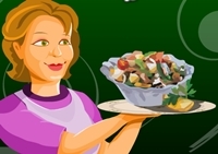 เกมส์คุณแม่ทำสลัดผัก (How to Make Chilled Vegetable Salad)