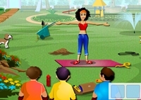 เกมส์เด็กแกล้งครูสอนโยคะ (Funny yoga)