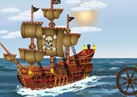 เกมส์ออกแบบเรือโจรสลัด (Pirate Ship)