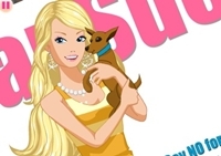 เกมส์แต่งตัวบาร์บี้เจ้าของร้านขายสัตว์ (Pet Shop da Barbie)