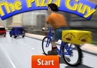 เกมส์ปั่นจักรยานส่งพิซซ่า (The Pizza Guy)