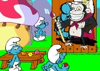 เกมส์สเมิร์ฟส์ขว้างบอล (The Smurfs Brainy s Bad Day)