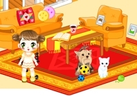 เกมส์แต่งห้องนั่งเล่นเด็ก (Kid s Living Room Decor)