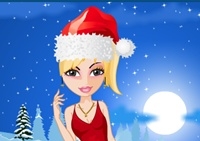 เกมส์แต่งตัวแซนต้าครอสสาว (Christmas Day Dress Up)