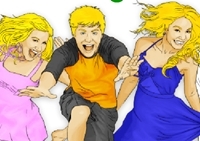 เกมส์ระบายสีภาพนายแบบนางแบบ 3 (Color HSM 3)