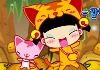 เกมส์แมวสาวกระโดข้ามเกาะ (Cat Girl)