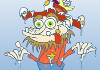 เกมส์ทำฟาร์มเลี้ยงไก่ไข่ (Sourdough Sam in Egg-Catcher)