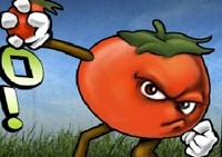 เกมส์ขว้างมะเขือเทศในโรงหนัง (Tomato Fight)