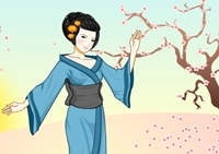 เกมส์แต่งตัวสาวสวมกิมโมโน (Kimono Kim)