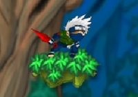 เกมส์นินจากระโดดโจมตีศัตรู (Flying Ninja)