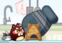 เกมส์แมวเหมียวยิงปืนใหญ่ (Cats Cannon)