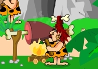 เกมส์ป้องกันหิวภูเขาไฟ (Timmy The Caveman)