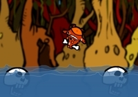 เกมส์กระโดดข้ามหัวกระโหลก (Tribal Jump)