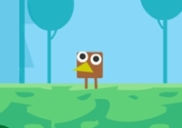 เกมส์นกบินหลบลูกบอล (Sharp Birds Story)