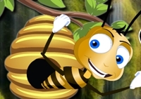 เกมส์เก็บน้ำผึ้งแสนหวาน (Go Go Bee)