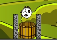 เกมส์จับหมีแพนด้าลงถัง 2 (Rescue Bear 2)