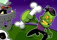 เกมส์ผีซอมบี้เก็บฟาร์มกระดูก (Skeleton Park)