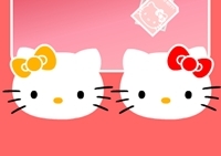 เกมส์เปิดแผ่นป้ายจับคู่คิตตี้ (Hello Kitty Matching Pairs)