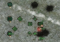 เกมส์สงครามรถถังป้องกันหอคอย (Tanks And Towers)