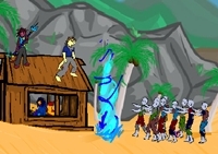 เกมส์สามผู้พิทักษ์ปราบซอมบี้ (Zombie Rush)