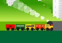 เกมส์รถไฟขบวนจิ๊ว (Mini Train)