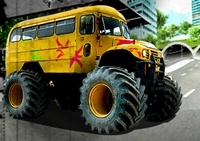 เกมส์รถบัสวิบาก (Monster Bus)