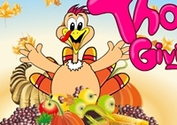 เกมส์ไก่งวงทายคําศัพท์ (Thanksgiving Turkey Pardon)